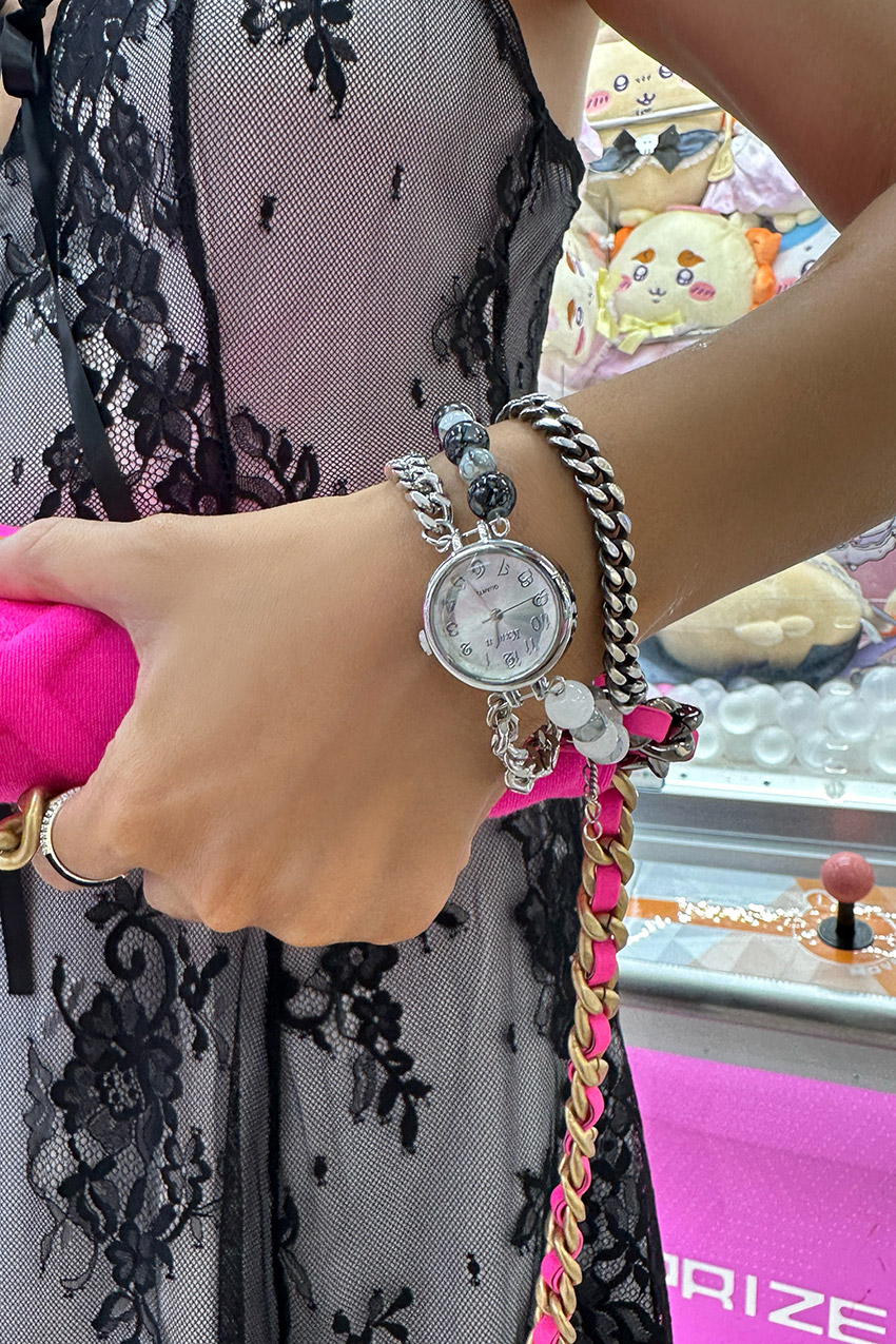 手串珠 禪意》白瑪瑙綠檀木雙圈串珠手鏈男女款– yoyoshop